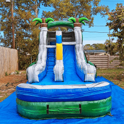 Surfs Up Single Lane Waterslide